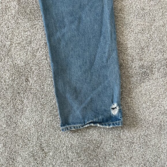 GRLFRND Denim Jeans with Butterfly and Floral Embroidery - Picture 5 of 5